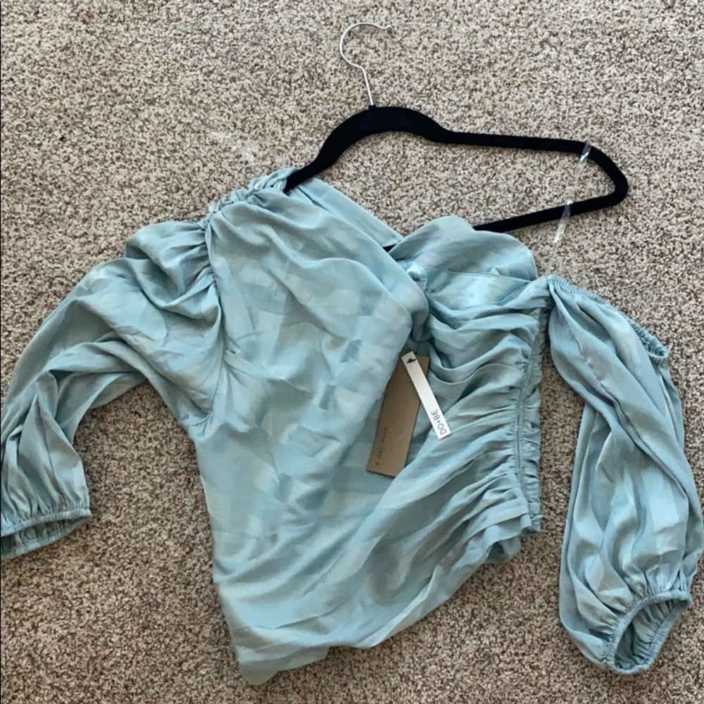 one sleeve blouse